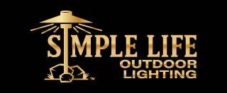 Simple Life Outdoor Lighting of Nashville horizontal logo with black background small