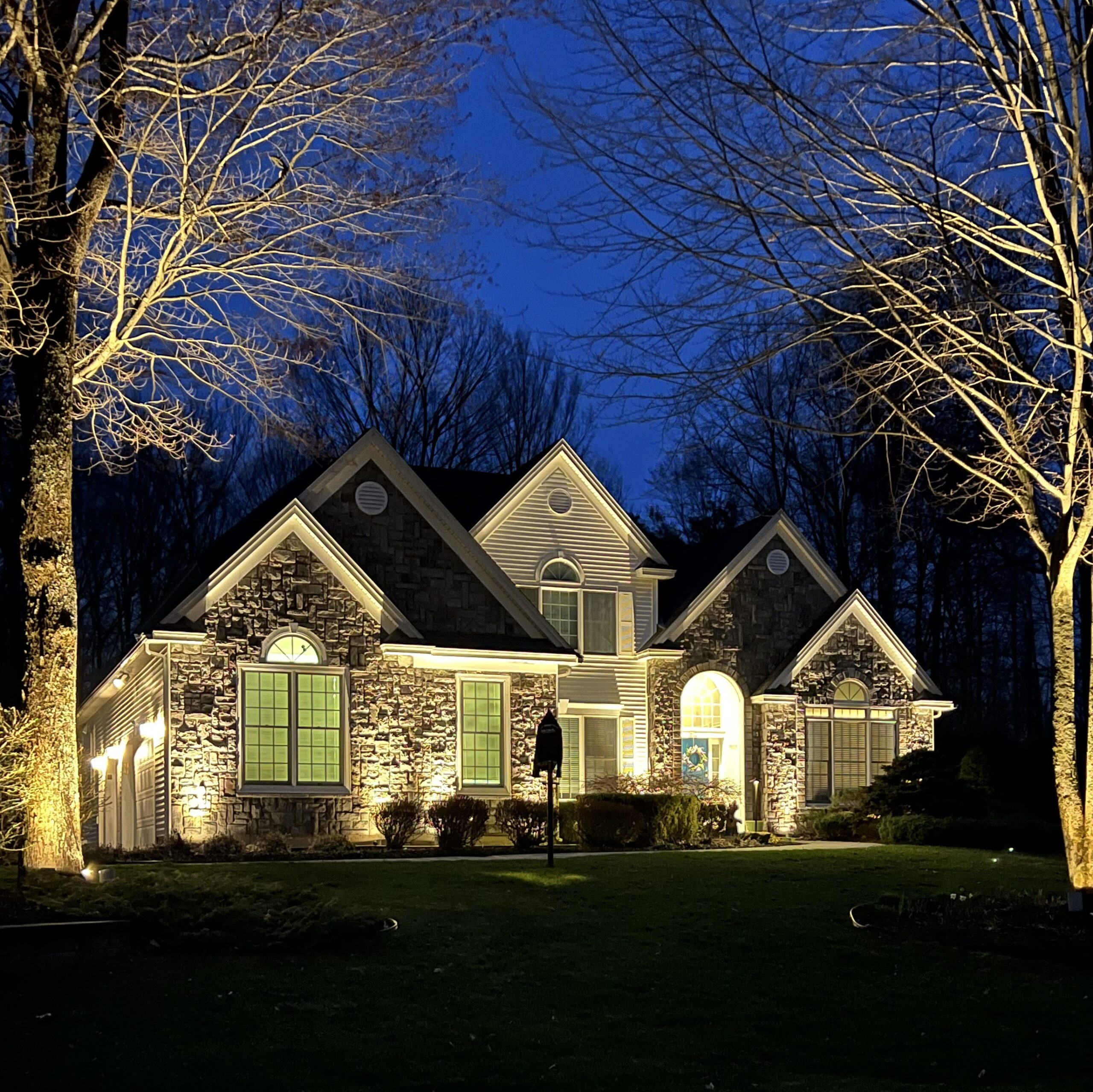 Front of house lighing